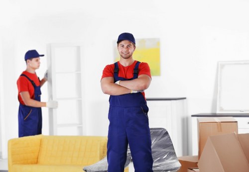 Coordinated office relocation with access and loading considerations
