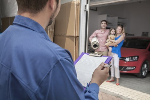 Free quote process for Man and Van Bermondsey
