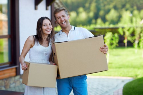 Careful packing and loading for removals in Bermondsey