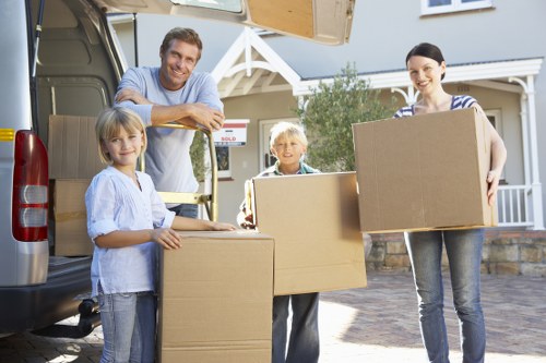 Commercial removals support for a Bermondsey business move