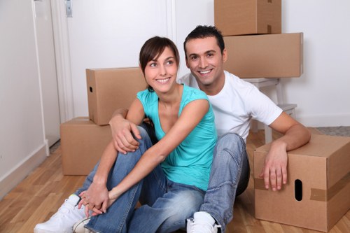 Local van service helping with a flat move in Bermondsey