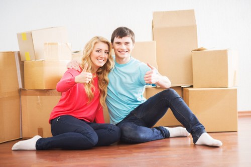 Office furniture moving support for Bermondsey commercial premises