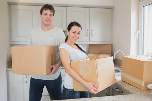 Organised packing and labelling for a flat move in Bermondsey